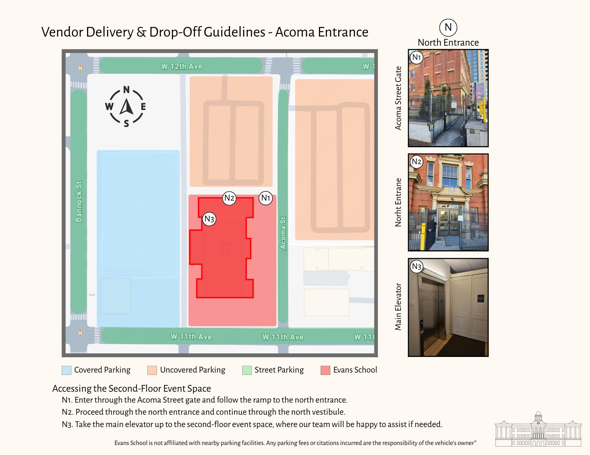 Evans School Vendor Delivery - Acoma